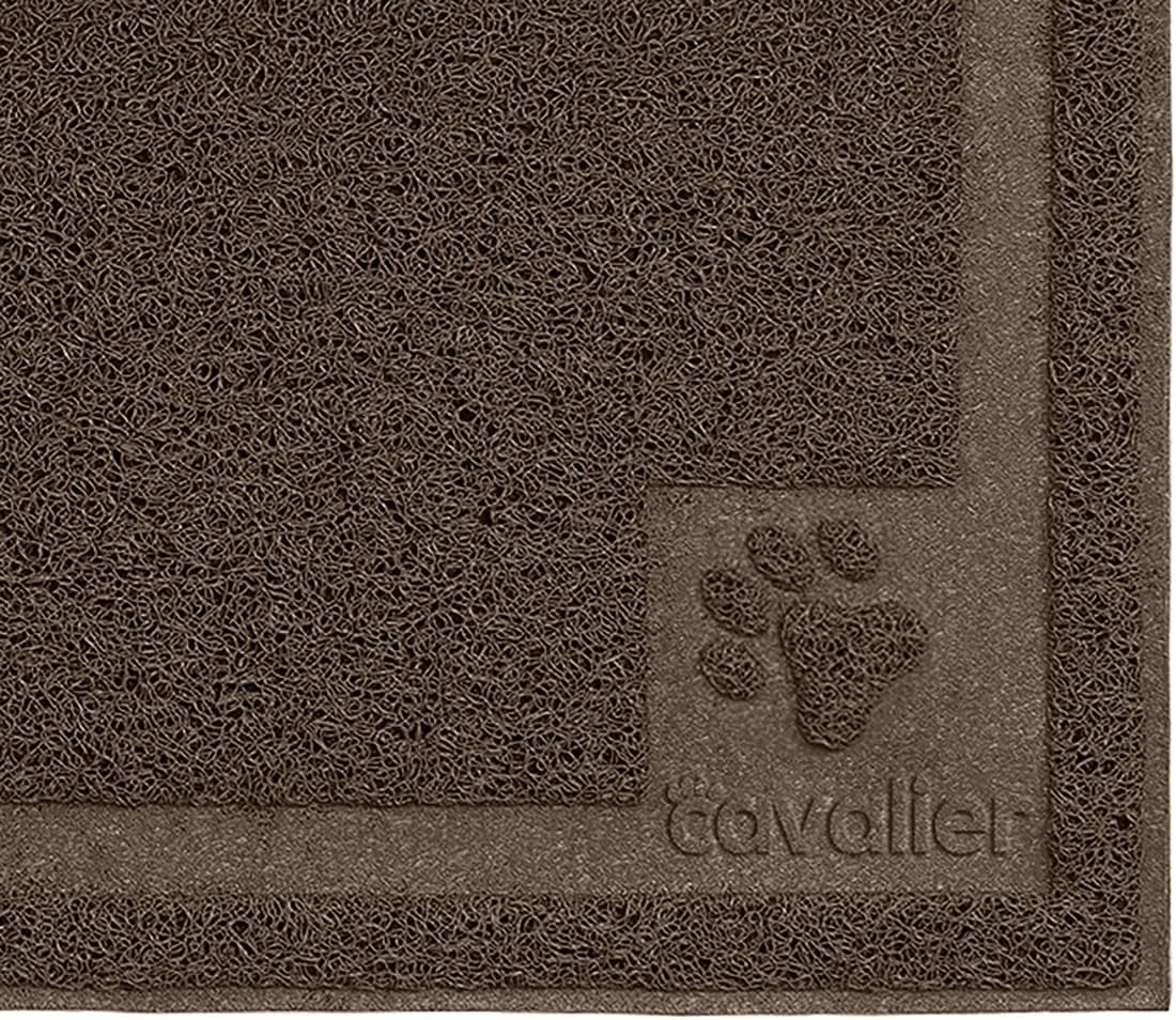 Bowl Mat for Cat and Dog, Silicone Non-Slip Absorbent Waterproof Dog Food Mat, Easy to Clean, Unique Paw Design